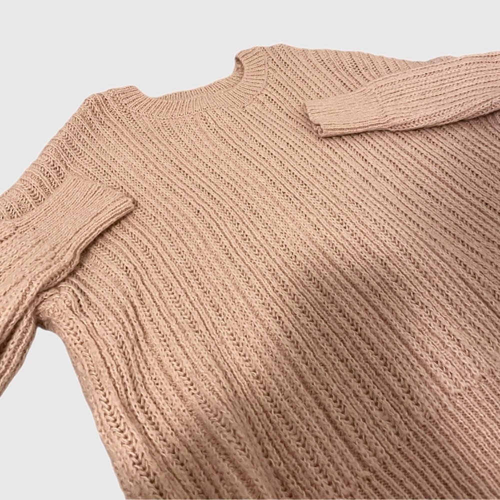 Cozy, Oversized Light Pink Sweater